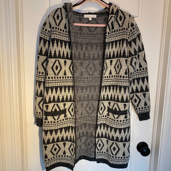 Monteau Hooded Cardigan with Pockets - Picture 1 of 7